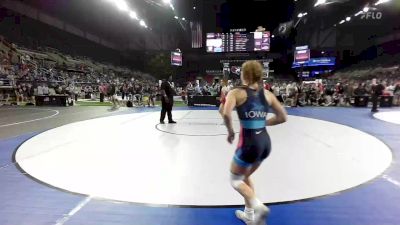 106 lbs Rnd Of 64 - Nina De Leon, Oregon vs Carissa Hersom, Iowa