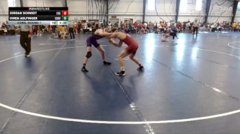 Silver 141 lbs Cons. Round 1 - Jordan Schmidt, Coe vs Owen Adlfinger, Cornell College