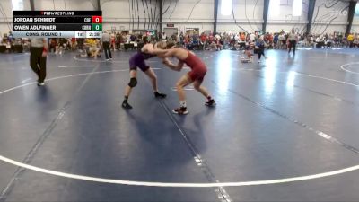 Silver 141 lbs Cons. Round 1 - Jordan Schmidt, Coe vs Owen Adlfinger, Cornell College