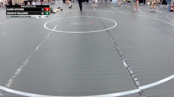 88 lbs Round 3 (4 Team) - Hudsyn Williams, Wrecking Crew vs Baine Kitchen, Cordoba Trained