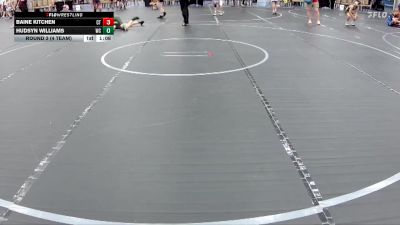 88 lbs Round 3 (4 Team) - Hudsyn Williams, Wrecking Crew vs Baine Kitchen, Cordoba Trained