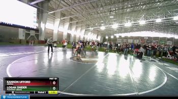 215 lbs Champ. Round 1 - Kannon Ufford, Uintah vs Logan Snider, Pleasant Grove