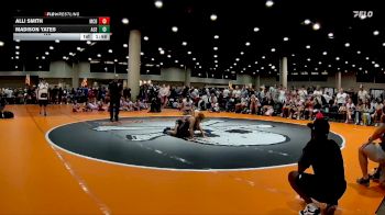 120 lbs Round 2 (4 Team) - Alli Smith, Mat Clash Beastin` vs Madison Yates, ACE WC