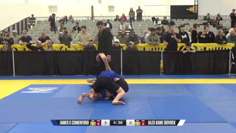 Alex Kane Dovsek vs James C Comerford 2024 World IBJJF Jiu-Jitsu No-Gi Championship