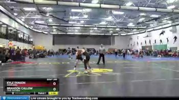 141 lbs Cons. Round 3 - Brandon Callow, Case Western vs Kyle Fanson, Heidelberg