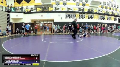 83 lbs Quarterfinal - Henry Antrobus, Contenders Wrestling Academy vs Macklin Clark, Whiteland Wrestling Club