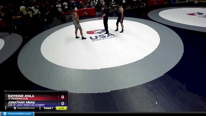 250 Lbs Quarterfinal - Raymond Ayala, JG Takedown Club Vs Jonathan ...