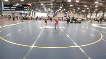 112 lbs Rr Rnd 2 - Bentley Weaver, North Carolina National Team Red vs Brooks Kraft, Great Bridge Wrestling Club