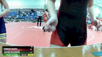 90 lbs Finals (2 Team) - Owen Pennington, Center Grove Wrestling Club vs Ethan Norris, Delta Wrestling Club Inc.