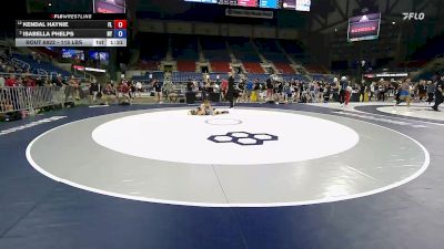 115 lbs Cons. Quarters - Kendal Haynie, FL vs Isabella Phelps, NY