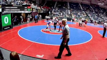 140 lbs Quarterfinal - Greta Garbuzovas, Lumpkin Co. vs Amiya Edwards, Jackson County
