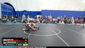 140 lbs Round 7 (10 Team) - Riley Greathouse, Forge vs Jerik Winland, Bandits