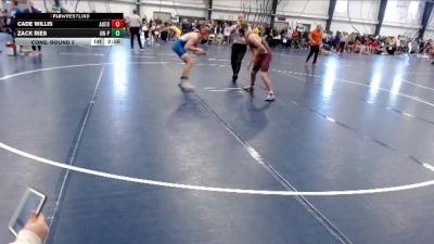 Elite 141 lbs Cons. Round 2 - Zack Ries, Wisconsin-Platteville vs Cade Willis, Augsburg College