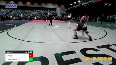 200 lbs Semifinal - David Rapp, Central vs Corbyn Schumack, South Medford Mat Club