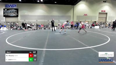 111 lbs Rr Rnd 1 - Mason Moody, Askren Wrestling Academy - (A) vs Landon Learn, Michigan Premier WC - (B)