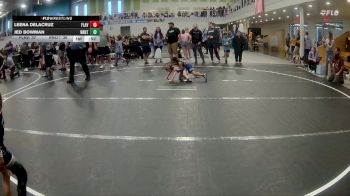 40 lbs Round 2 (10 Team) - Leena Delacruz, Florida Avengers vs Jed Bowman, Roundtree WA