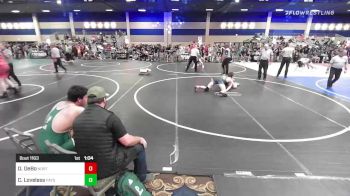 190 lbs Round Of 16 - Dominic DeBo, North Coast Grapplers vs Chandler Loveless, Payson WC