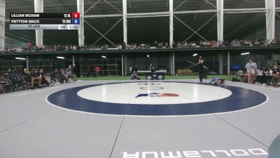 95 lbs Lillian McHam, Texas Blue vs Peytton Mack, Texas Red