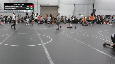 130 lbs Semis (4 Team) - Gabe Creamer, Team PA/USA vs Maximus Grafenstine, PA Alliance