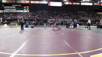 115 lbs Champ. Round 3 - Maisey Blaser, Wasatch vs Kooper Bugner, Lewiston