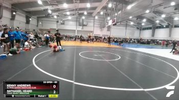 65 lbs Cons. Round 2 - Nathaniel Heard, Texas Select Wrestling vs Kenny Andrews, El Paso Supers Wrestling Club