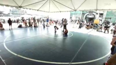 54 lbs Quarterfinal - Beau Azevedo, Coachella Valley WC vs Dario Fadaiian, Rancho Bernardo WC