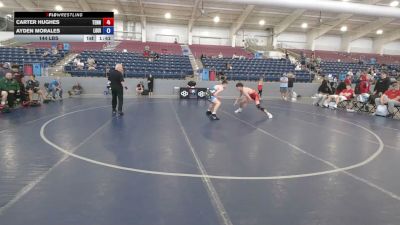144 lbs Carter Hughes, Tennessee vs Ayden Morales, Louisiana