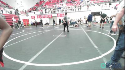85 lbs Semifinal - Anthony Stewart II, Del City Little League Wrestling vs Caden Jerry, Rough Riders