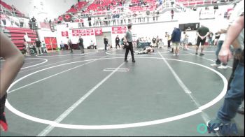 85 lbs Semifinal - Anthony Stewart II, Del City Little League Wrestling vs Caden Jerry, Rough Riders