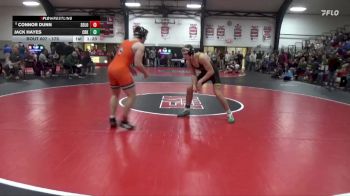 175 lbs Quarterfinal - Jack Hayes, CR Kennedy vs Connor Dunn, Solon