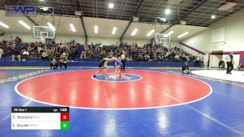 89-96 lbs Rr Rnd 1 - Camden Stockard, Bixby Girls vs Elaina Snyder, Broken Arrow Girls Junior High