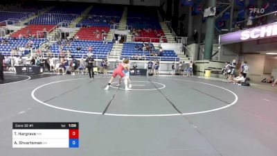 170 lbs Cons 32 #1 - Tristan Hargrave, Minnesota vs Arel Shvartsman, Ohio