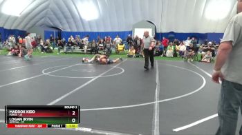 120 lbs Round 2 (10 Team) - Logan Irvin, Gotcha vs Maddox Kidd, Forge