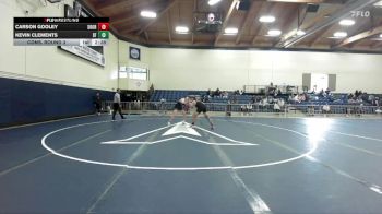 197 lbs Cons. Round 3 - Kevin Clements, San Francisco State University vs Carson Gooley, Southern Oregon