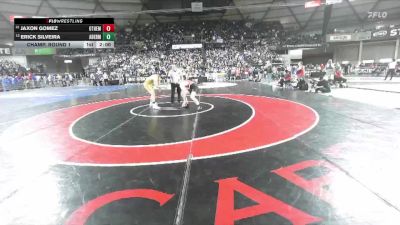 Boys 2A 175 lbs Champ. Round 1 - Jaxon Gomez, Othello vs Erick Silveira, Aberdeen