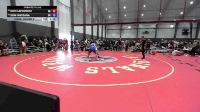 Junior Boys FS - 144 lbs Cons. Round 2 - Kovi Lefkowitz, OR vs Som Watsana, OR