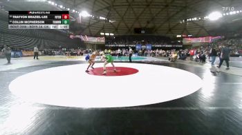 Boys 2A 126 lbs Champ. Round 1 - Collin McPherson, Tumwater vs Trayvon Braziel-lee, Fife