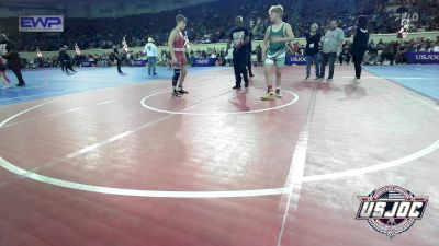 130 lbs Consi Of 8 #2 - Rayce Laban, Open Mats vs Anthony Drain, Mustang Bronco Wrestling Club