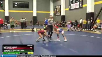 65 lbs Round 4 (12 Team) - Maribelle Geist-rochau, Missouri Gold vs Victoria Lange, Grit And Grace