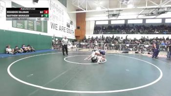 157 lbs Cons. Round 1 - Matthew Morales, Villa Park vs Brandon Silliman, Mayfair