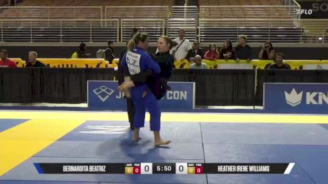 Heather Irene Williams vs Bernardita Beatriz 2025 Pan Jiu Jitsu IBJJF Championship