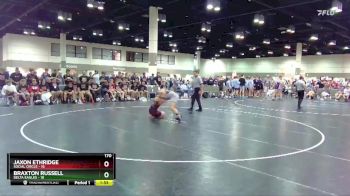 170 lbs Round 3 (16 Team) - Jaxon Ethridge, Social Circle vs Braxton Russell, Delta Eagles