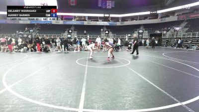 154 lbs Rr Rnd 1 - Delainey Rodriguez, Lady Wildcat WC vs Audrey Barnes, Team Intensity
