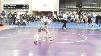 93 lbs 3rd Place - Lincoln Mikeska, TDWC Minions - ESE vs Rocco Rustico, CT Whale Orca - ESE
