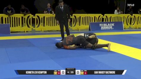 Ijah Iwasey Baltimore vs Kenneth Levi Kempton 2025 Pan IBJJF Jiu-Jitsu No-Gi Championship