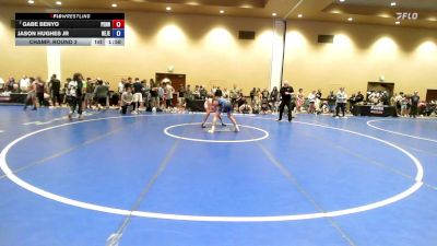 113 lbs Champ. Round 2 - Gabe Benyo, Pennsylvania vs Jason Hughes Jr, New Jersey
