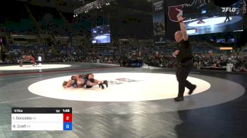 117 lbs Cons Semi - Isabella Marie Gonzales, California vs RaeAnn Craft, New York