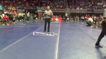 3A-157 lbs Cons. Round 5 - Cole Hemmingsen, Dallas Center-Grimes vs Brady Cochran, Valley, West Des Moines