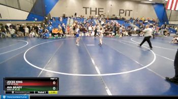 90 lbs Round 3 - Ava Brady, Sons Of Atlas vs Jocee King, Top Of Utah