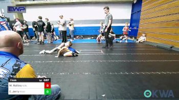 52 lbs Final - Maxon Rollins, Noble Takedown Club vs Emmett Jerry, Rough Riders